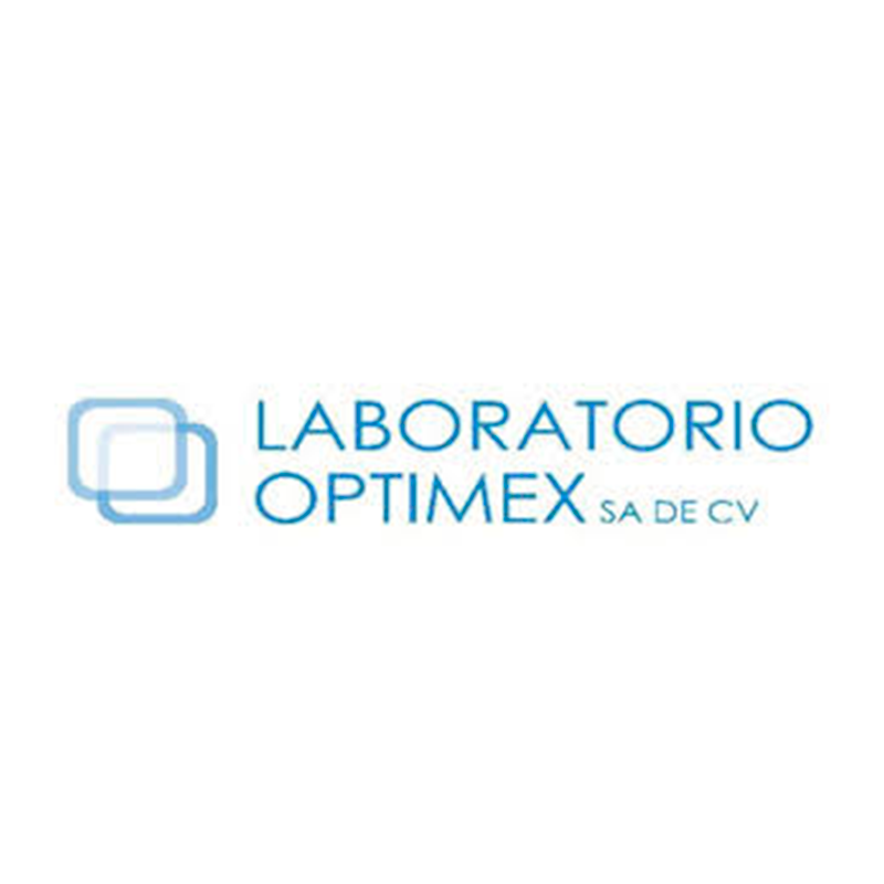 Logotipo de Optimex, empresa que forma parte de las operaciones de Grupo Cesco