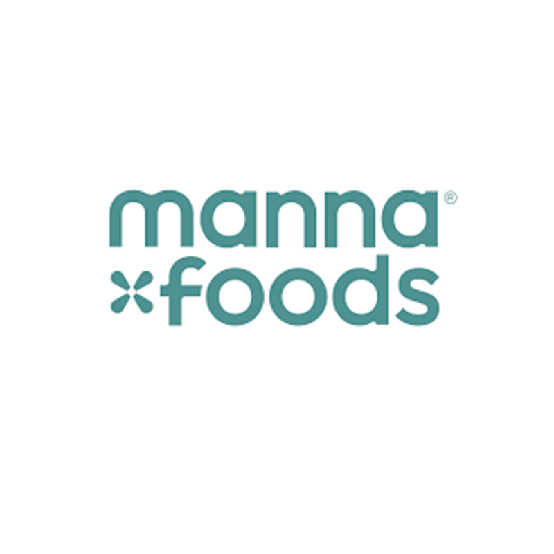 Logotipo de Manna Foods, empresa que forma parte de las operaciones de Grupo Cesco